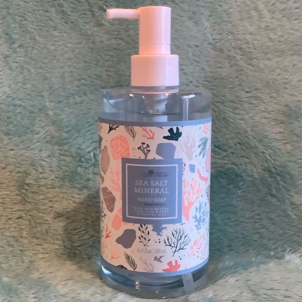 Morgan Childs Scented Sea Salt Mineral Hand Soap NWT 16.9 oz
